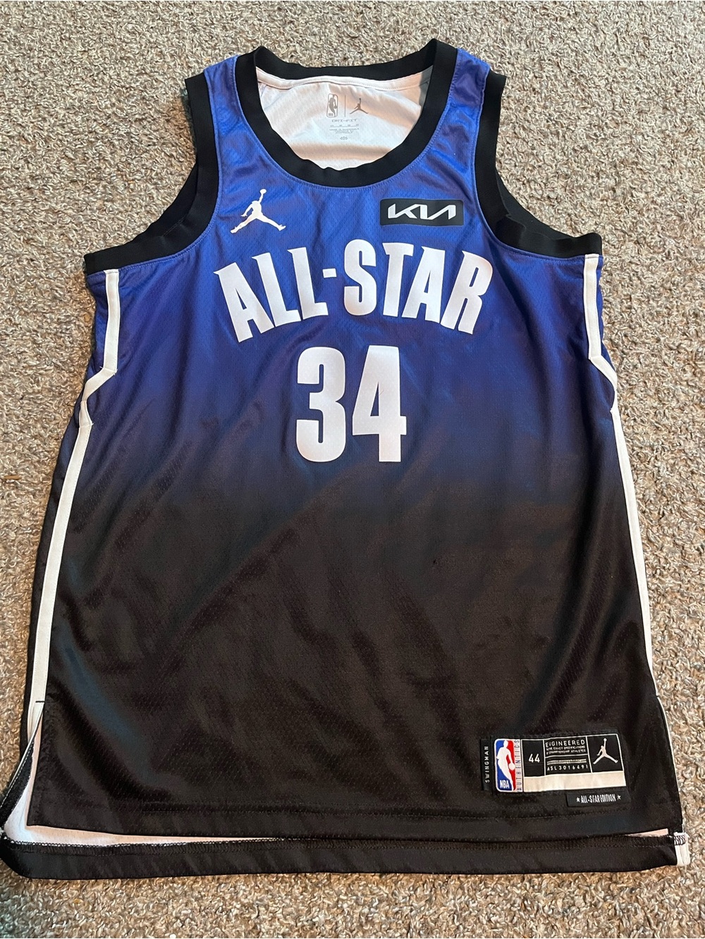 2023 NBA Kia Jordan Giannis Antetokounmpo All-Star Jersey Size Medium Men’s (44)
